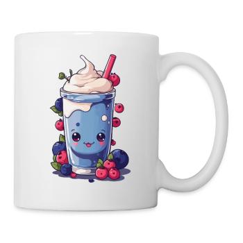 Baies Milkshake Fun Kawaii Anime Design - Mug blanc - blanc - Droite
