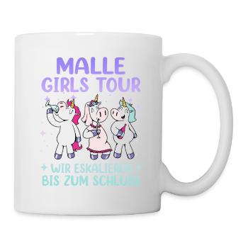 Malle Girls Tour - Mug - white - Right