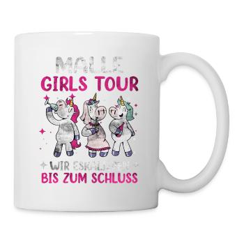 Malle Girls Tour to the End Unicorn Mallorca - Mug - white - Right