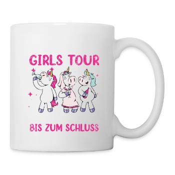 Malle Girls Tour - Tasse - Weiß - Rechts