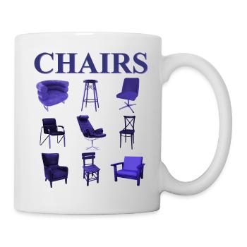 Urban Streetwear Design Chairs / Stühle Print - Tasse - Weiß - Rechts