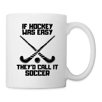 Floorball Hockey Hockey Hockey Hockey Hockey Cadeau de joueur de Hockey - Mug blanc - blanc - Droite