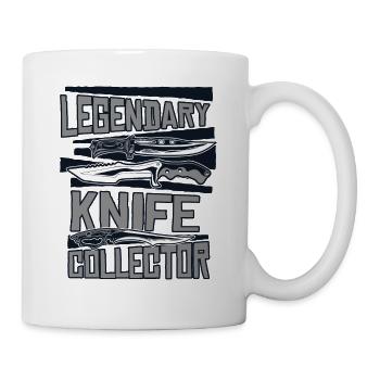 Legendäres Metzgermesser Restaurierung Liebhabermesser - Tasse - Weiß - Rechts