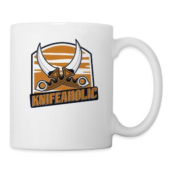 Knifeaholic Butcher Knife Collectible Lover Knife - Mug - white - Right