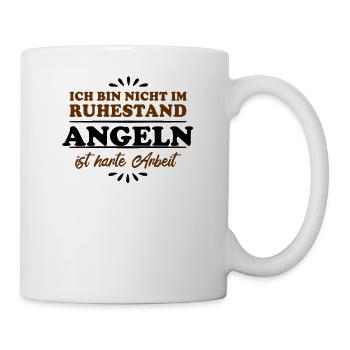 Retirement Pensioner Pensioner Angler - Mug - white - Right