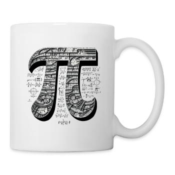 Pi Day Nerd Geek Love Math Pi Symbole Enfants Hommes - Mug blanc - blanc - Droite