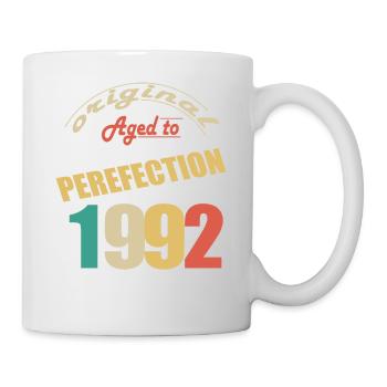 I'm 32 years old | I was born in 1992 - birth - Mug - white - Right