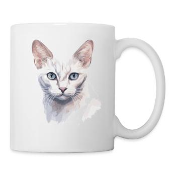 Burmilla Chaton Burmilla Chat - Mug blanc - blanc - Droite