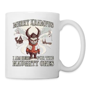 Krampus T | Krampus costume | Bad Santa Claus - Mug - white - Right