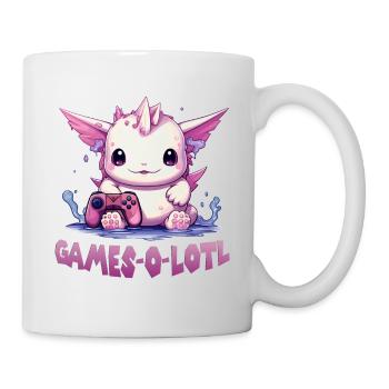 Gamer Axolotl Anime Axolotl T for gaming fans - Mug - white - Right