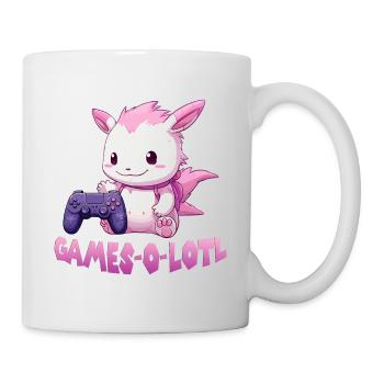 Axolotl T Kawaii Axolotl Gaming amphibians Axolotl - Mug - white - Right
