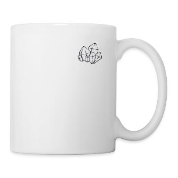 Minéral Collecte Logo Emblème Géologue Minéral - Mug blanc - blanc - Droite
