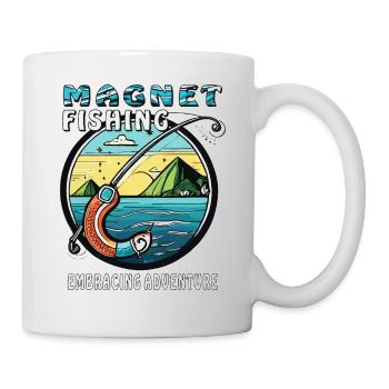MAGNET FISHING EMBRACING ADVENTURE - Mug - white - Right