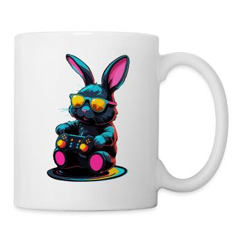 Easter Bunny Gamer Iconic Easter Gaming - Mug - white - Right
