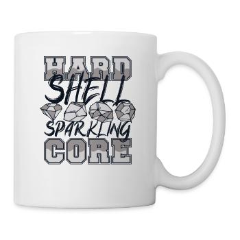 Hard Shell Sparkling Core Geologist Mineral - Mug - white - Right