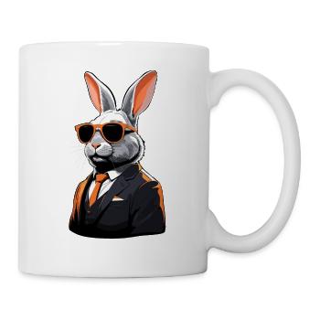 Iconic Daddy Bunny Easter Bunny Streetwear - Mug - white - Right