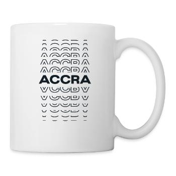 Modern Minimal City - Ghana Accra - Mug - white - Right
