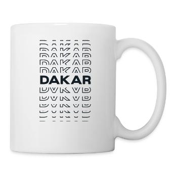 Modern Minimal City - Senegal Dakar - Mug - white - Right