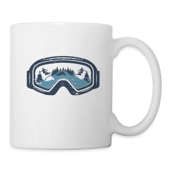 Snowboarding Art Hommes Snowboard Cooler Snowboarder - Mug blanc - blanc - Droite