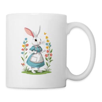Infirmière lapin Lapin de Pâques Infirmière - Mug blanc - blanc - Droite