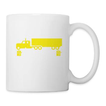 Logistiker Logistik - Tasse - Weiß - Rechts