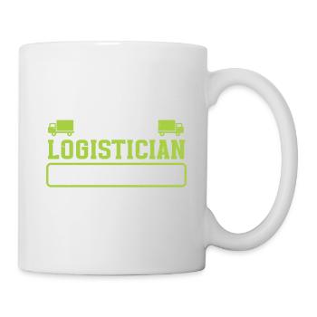 Logistiker Logistik - Tasse - Weiß - Rechts