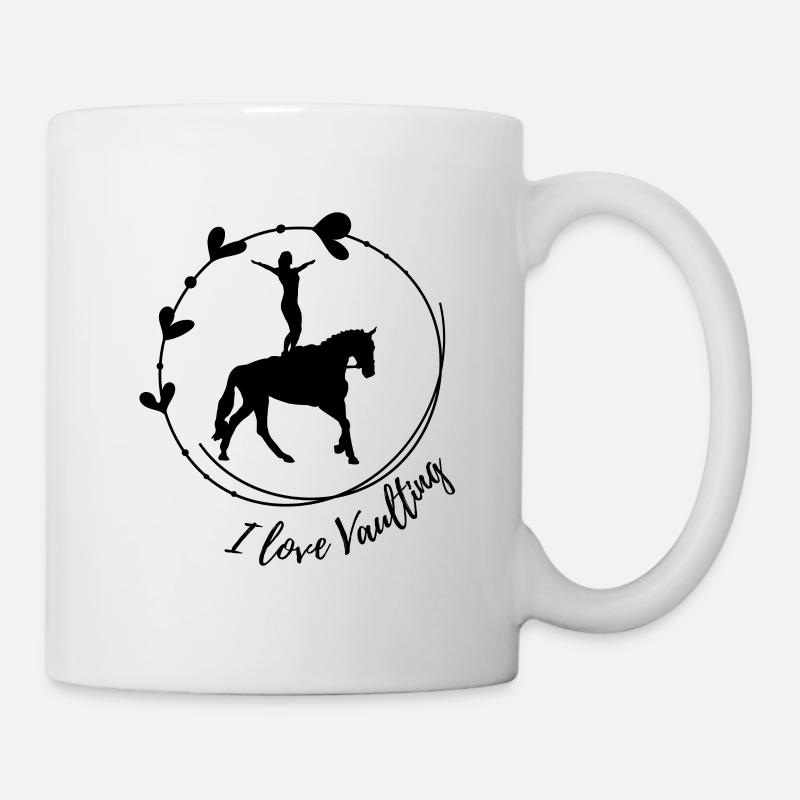 I Love Vaulting - Mug - white