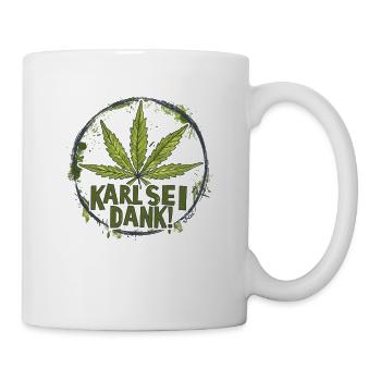 Thanks to Karl! Cannabis Legalization 2024 - Mug - white - Right