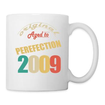 J’ai 15 ans | Je suis né en 2009 - birth - Mug blanc - blanc - Droite