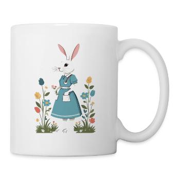 Nurse Bunny Doctor Hospital Easter - Mug - white - Right