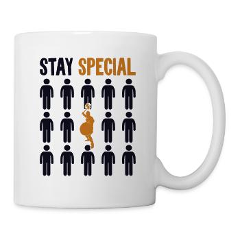 Stay Special LARPing Weapons Armor Character LARP - Mug - white - Right