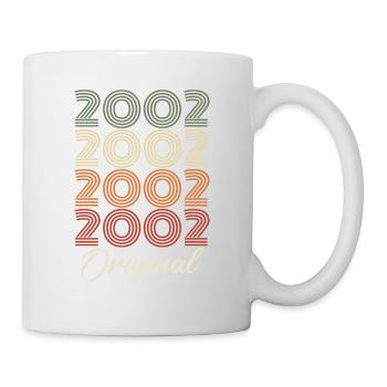 2002 Cadeau D'anniversaire Vintage Original 2002 - Mug blanc - blanc - Droite
