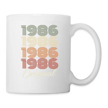 1986 Original Vintage Birthday Gift 1986 - Mug - white - Right