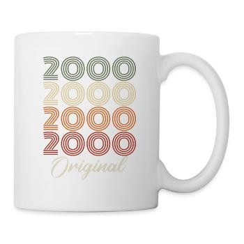 2000 Cadeau D'anniversaire Vintage Original 2000 - Mug blanc - blanc - Droite