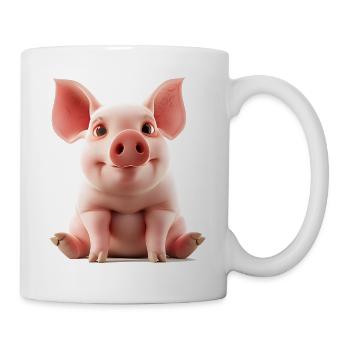 Pig Had Means Lucky - Mug - white - Right