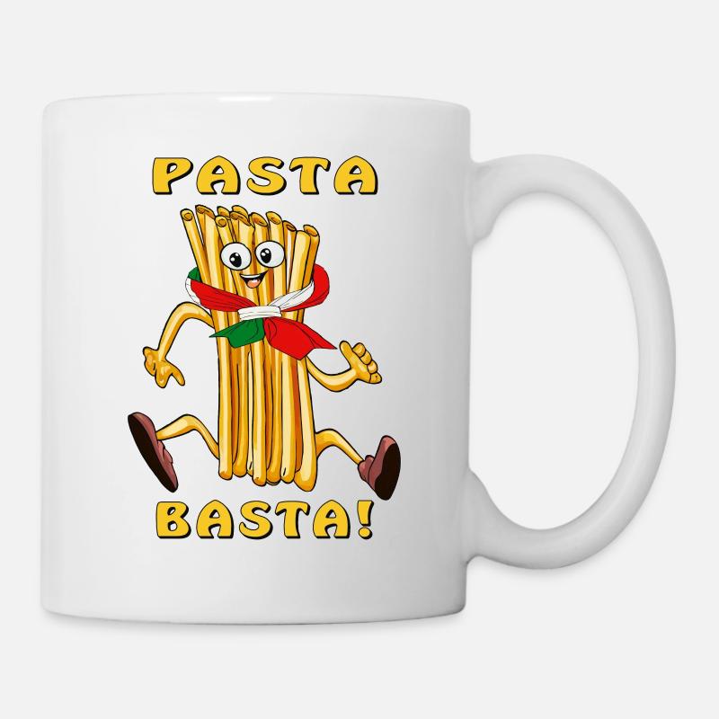PASTA BASTA - Tasse - Weiß