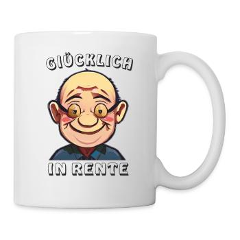 DES RETRAITÉS HEUREUX À LA RETRAITE - Mug blanc - blanc - Droite