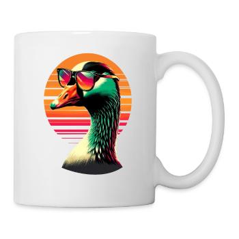 Colorful Pop Art Goose Geese - Mug - white - Right