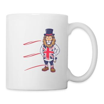 FIER CITOYEN BRITANNIQUE - Mug blanc - blanc - Droite