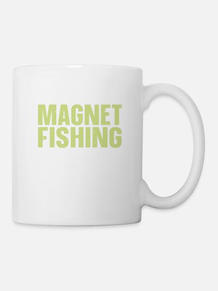 Pêche à l’aimant - Mug blanc - blanc