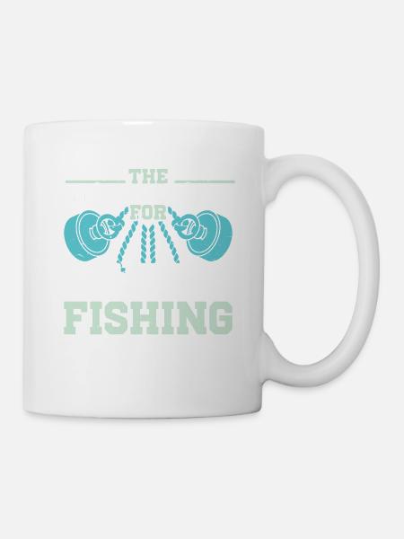 Magnetfischen - Tasse - Weiß