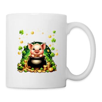 This Is My Pig Pajama Shirt - Tasse - Weiß - Rechts