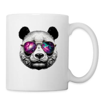 Panda Bear Sunglasses Galaxy Bears - Mug - white - Right