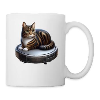 Vacuum Cleaner Driver Kitten Lover - Mug - white - Right