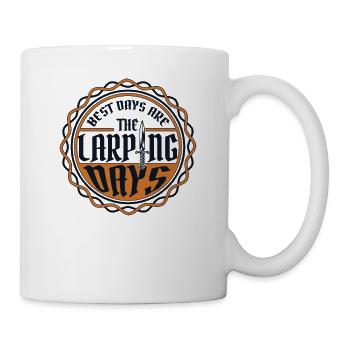 Best Days Are The Larping Days LARPing Armor - Mug - white - Right