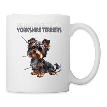 Drôle Yorkshire Terrier Propriétaire de chien T Terrier - Mug blanc - blanc - Droite