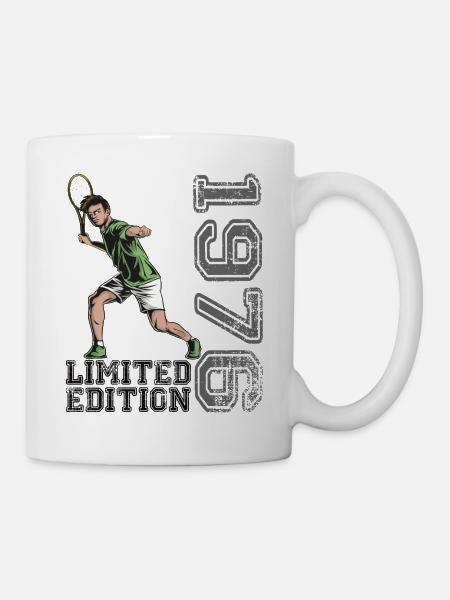 Limited Edition 1976 Limited Edition Tennis - Mug - white