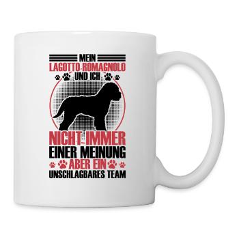 Lagotto Romagnolo is unbeatable water dog - Mug - white - Right