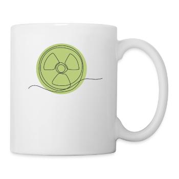 Centrale nucléaire d’uranium de Lineart Energy - Mug blanc - blanc - Droite