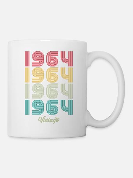 60 Years Old Vintage 1964 Limited Edition 60th - Mug - white